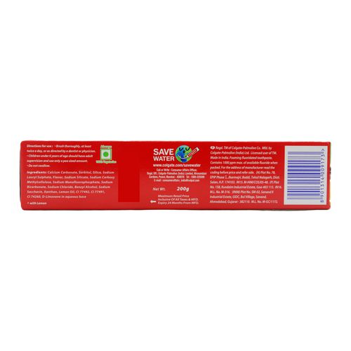 Colgate Active Salt Toothpaste - Lemon, 200 g
