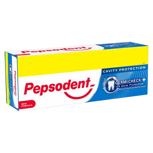 Pepsodent Germi Check Toothpaste - Cavity Protection, 150 g (Pack of 2)