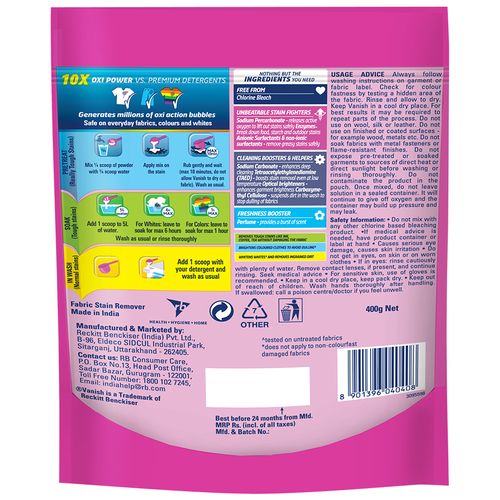 Vanish Powder - Expert Stain Removal, Laundry Additive, 200 g