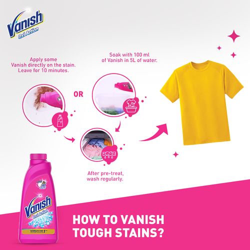 Vanish Liquid - Expert Stain Removal Laundry Additive, 400 ml Bottle